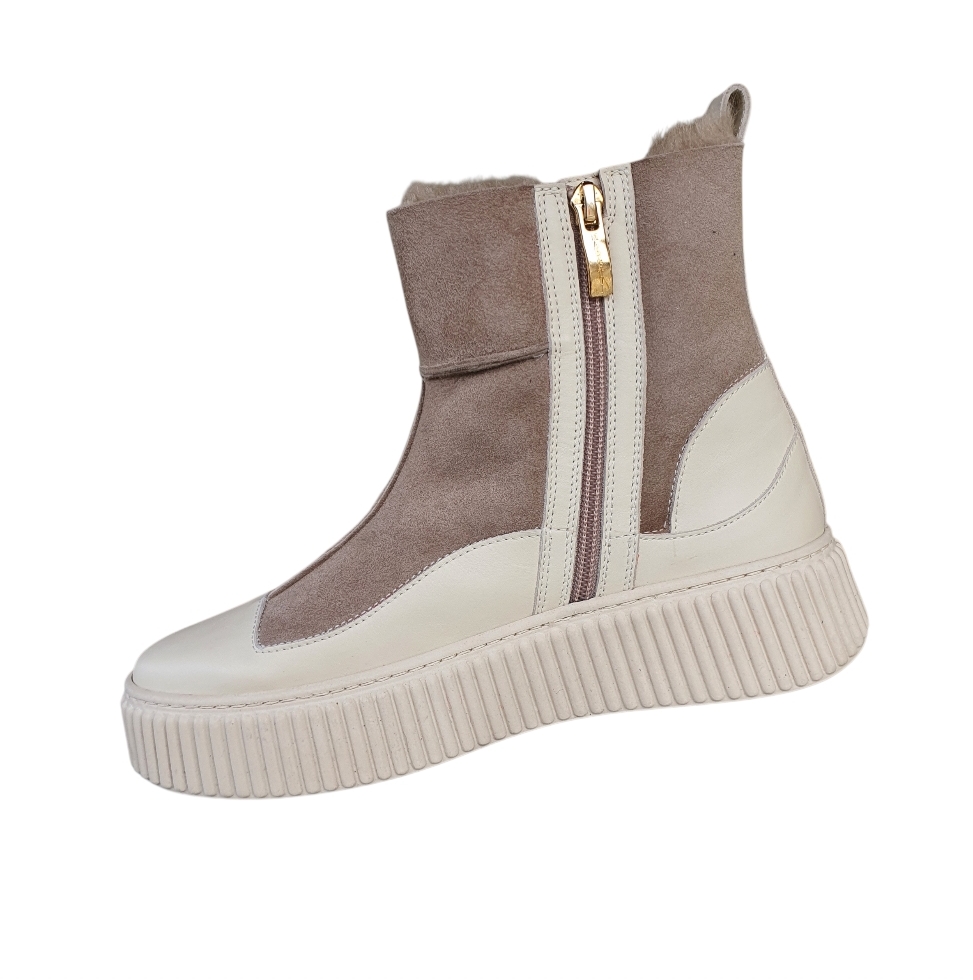 8898DA1-2 Vita Foulard crema Vel 2626